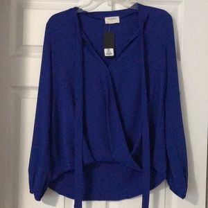 Royal Blue Long Sleeve Top